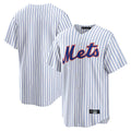 Seanshop NY.Mets Blank Player White Home Game Stitched Jerseys