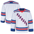 Seanshop NY.Rangers White Away Authentic Pro Jerseys