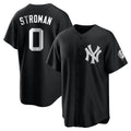 Seanshop NY.Yankees #0 Marcus Stroman Player Black Game Stitched Jerseys