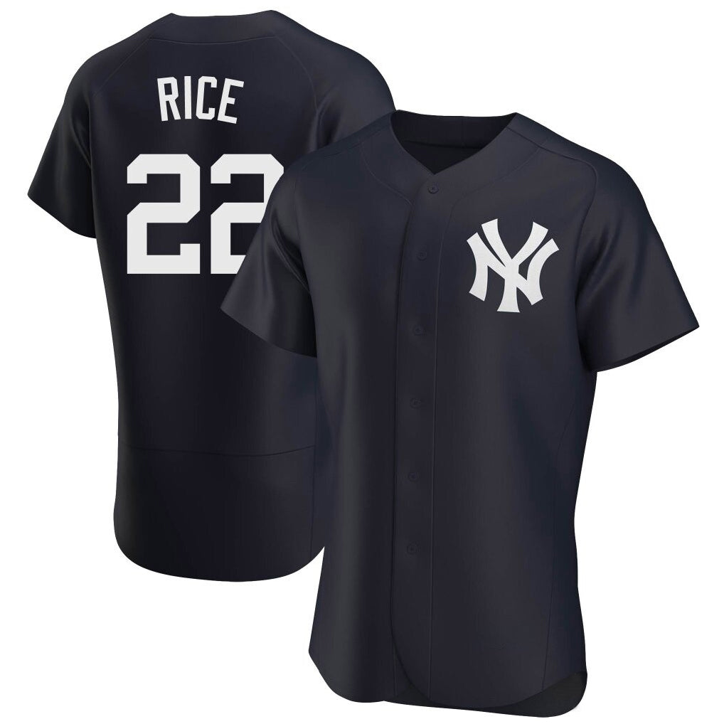 Seanshop NY.Yankees #22 Ben Rice Player Navy Limited Elite Home Stitched Jerseys