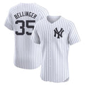 Seanshop NY.Yankees #35 Cody Bellinger Player White Limited Elite Home Stitched Jerseys