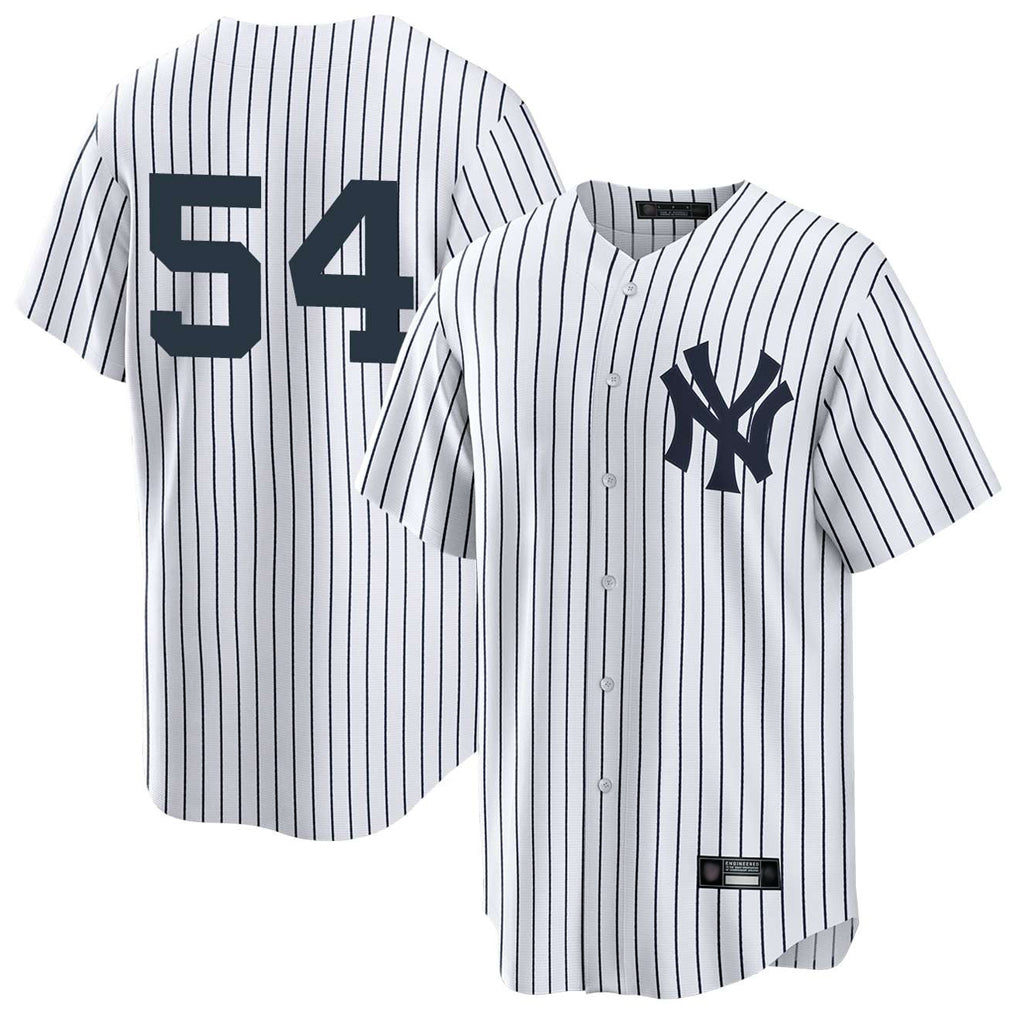 Seanshop NY.Yankees #54 Max Fried Player White Game Home Stitched Jerseys