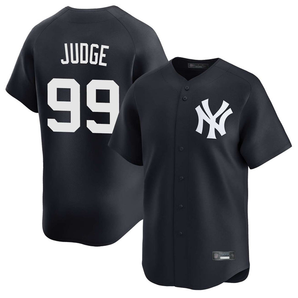 Seanshop NY.Yankees #99 Aaron Judge Player Navy Limited Game Stitched Jerseys