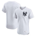 Seanshop NY.Yankees Blank Player White Limited Elite Home Stitched Jerseys