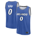 Leonaf O.Magic #0 Anthony Black Royal Fast Break Replica Jerseys - Icon Edition
