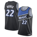 Leonaf O.Magic #22 Franz Wagner Black Swingman Jerseys - Statement Edition