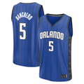 Leonaf O.Magic #5 Paolo Banchero  Blue Fast Break Replica Player Jerseys - Statement Edition