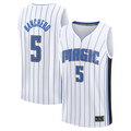 Leonaf O.Magic #5 Paolo Banchero  White Fast Break Replica Player Jerseys - Association Edition