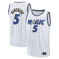 Leonaf O.Magic #5 Paolo Banchero  White Fast Break Replica Player Jerseys - Association Edition