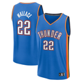 Leonaf OC.Thunder #22 Cason Wallace Blue Fast Break Replica Player Stitched Jerseys - Icon Edition