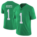Seanshop P.Eagles #1 Jalen Hurts Player Green Limited Vapor Untouchable Home Game Stitched Jerseys