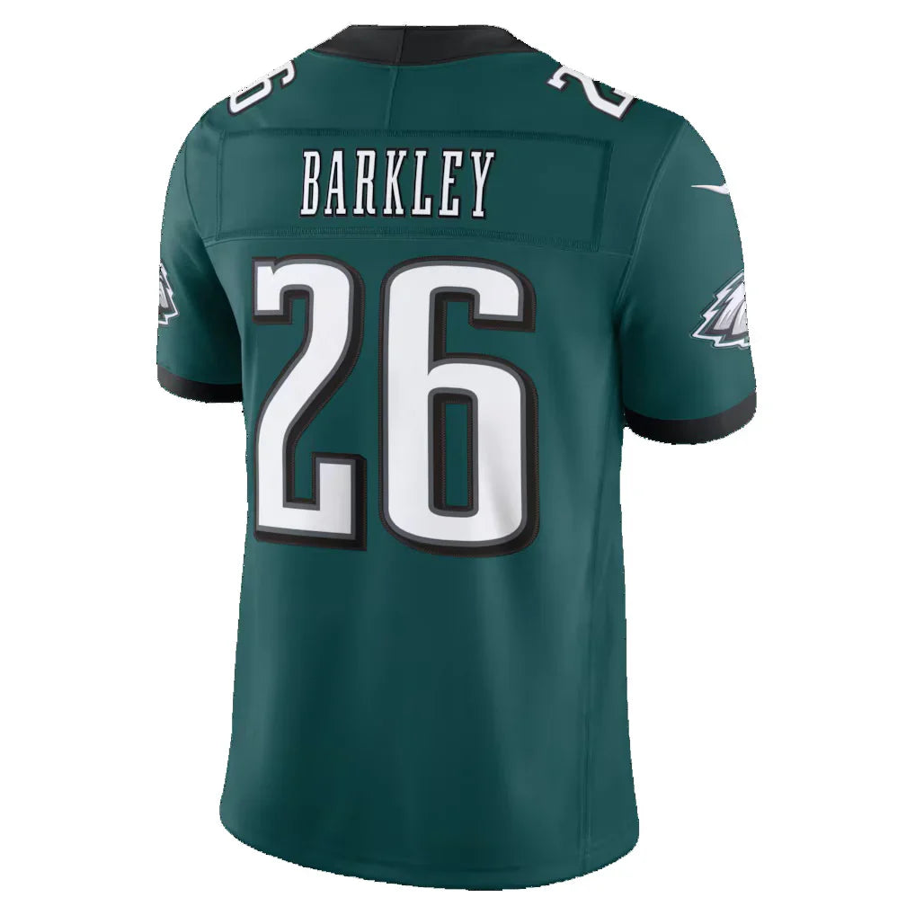 P.Eagles #26 Saquon Barkley Midnight Green  Team Vapor F.U.S.E. Stitched Limited Stitched Jerseys