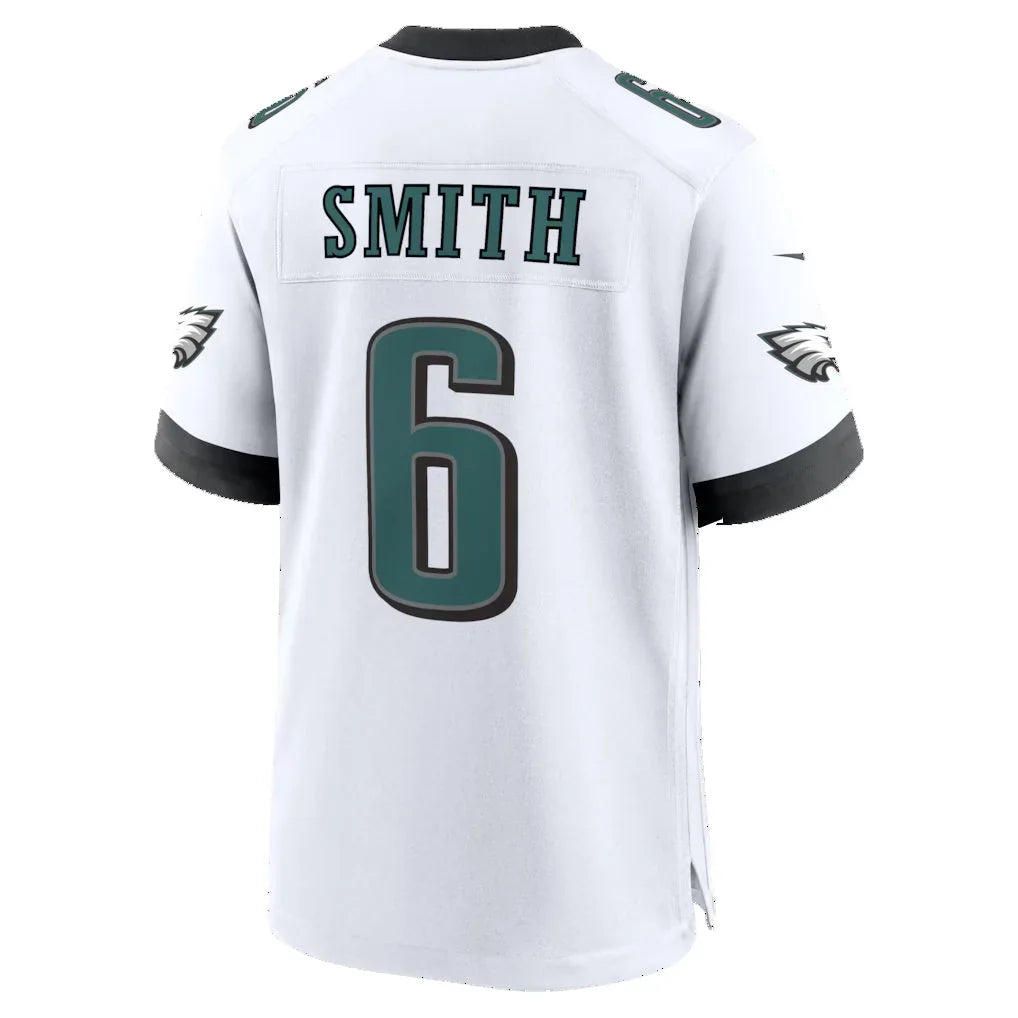 Seanshop P.Eagles #6 DeVonta Smith White Game Jersey