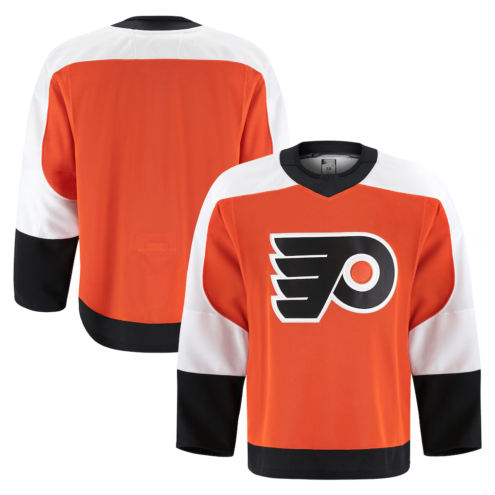 Seanshop P.Flyers Orange Home Authentic Pro Jerseys