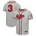 P.Phillies #3 Bryce Harper Gray seanshop 2026 Field of Dreams Replica Stitched Jerseys