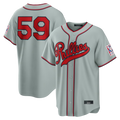 P.Phillies #59 Jhoan Duran Gray seanshop 2026 Field of Dreams Stadium Stitched Jerseys