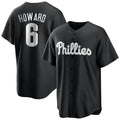 Seanshop P.Phillies #6 Ryan Howard Player Black Alt Fashion Home Game Stitched Jerseys
