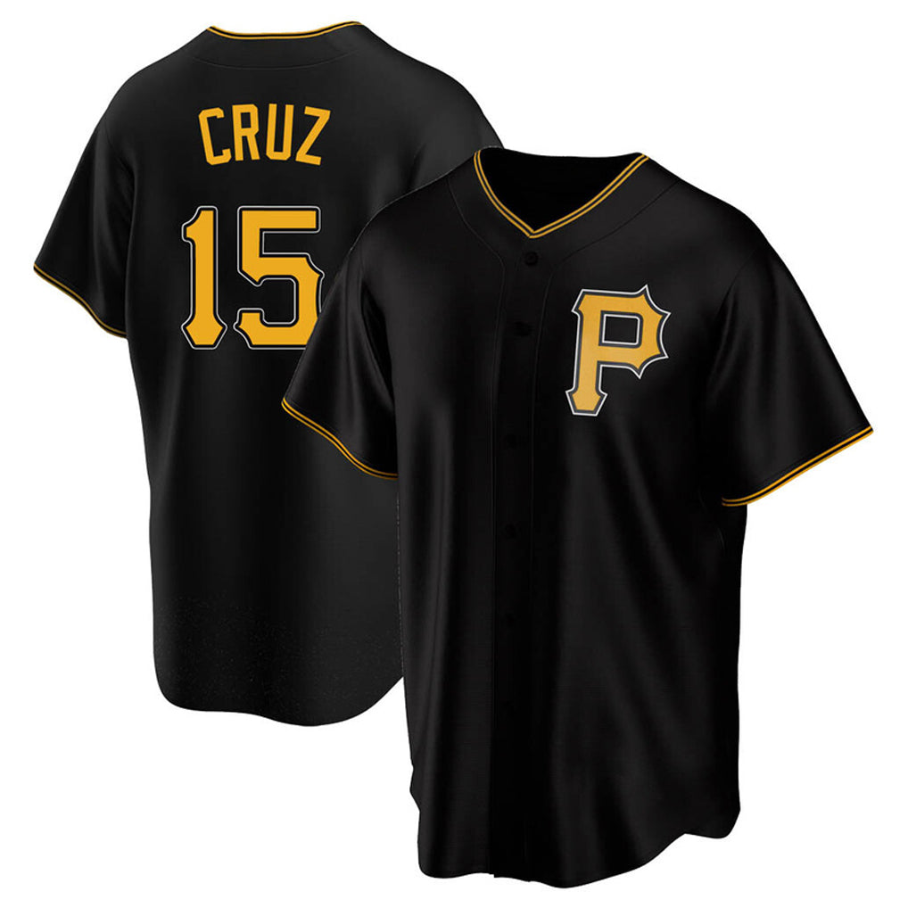 Seanshop P.Pirates #15 Oneil Cruz Player Black Alternate 2025 Home Game Stitched Jerseys
