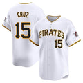 Seanshop P.Pirates #15 Oneil Cruz Player White Home Limited Stitched Jerseys