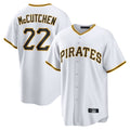 Seanshop P.Pirates #22 Andrew McCutchen Player White Home Game Stitched Jerseys