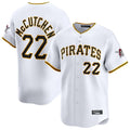 Seanshop P.Pirates #22 Andrew McCutchen Player White Home Limited Stitched Jerseys