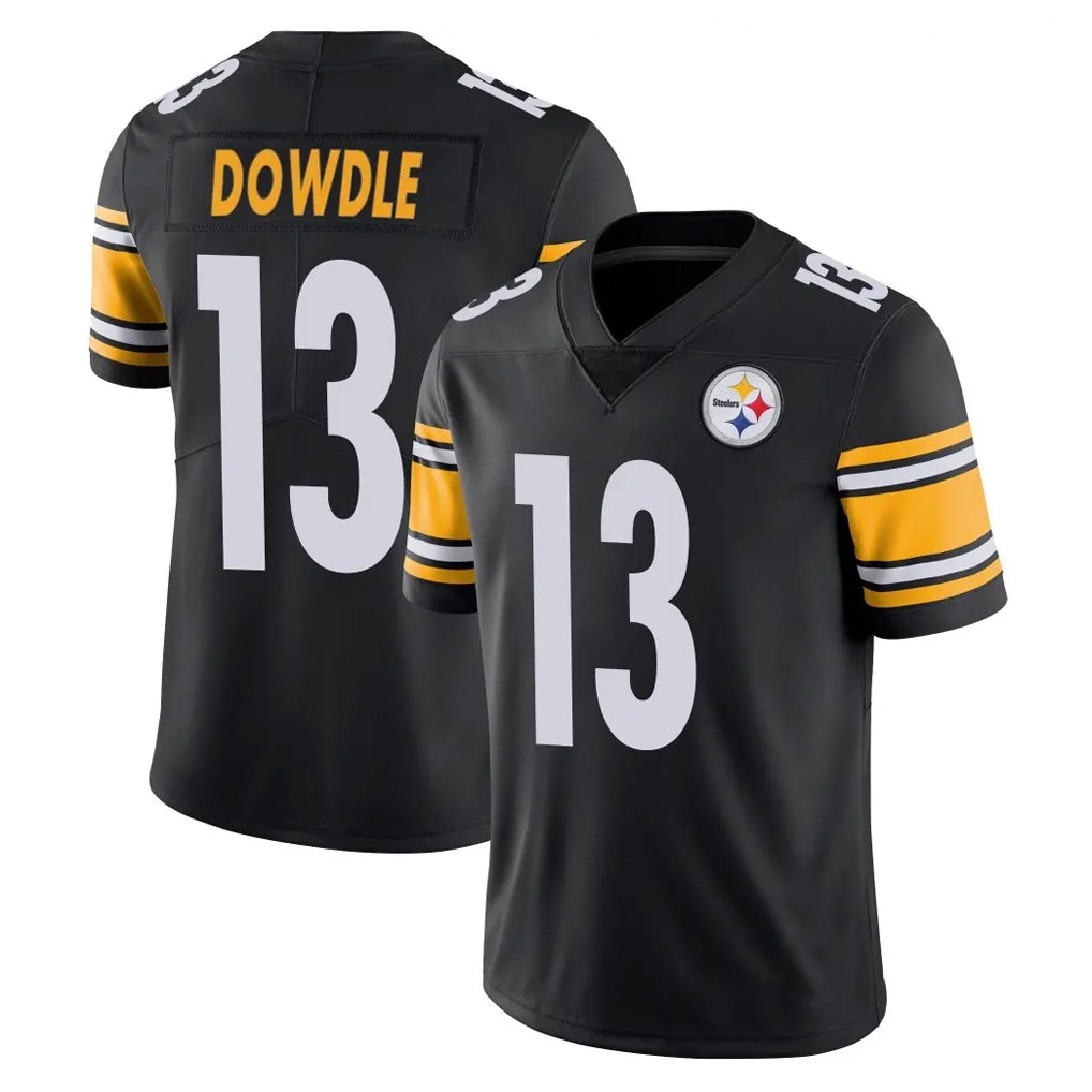 Seanshop P.Steelers #13 Rico Dowdle Player Black Limited Vapor Untouchable Home Game Stitched Jerseys