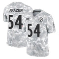 Seanshop P.Steelers #54 Zach Frazier Player Arctic Camo Limited Salute To Service Home Game Stitched Jerseys
