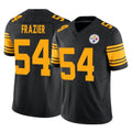 Seanshop P.Steelers #54 Zach Frazier Player Black Limited 2nd Alternate Vapor F.U.S.E. Home Game Stitched Jerseys