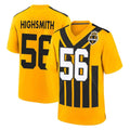 Seanshop P.Steelers #56 Alex Highsmith Player Gold Limited 1933 Throwback Home Game Stitched Jerseys