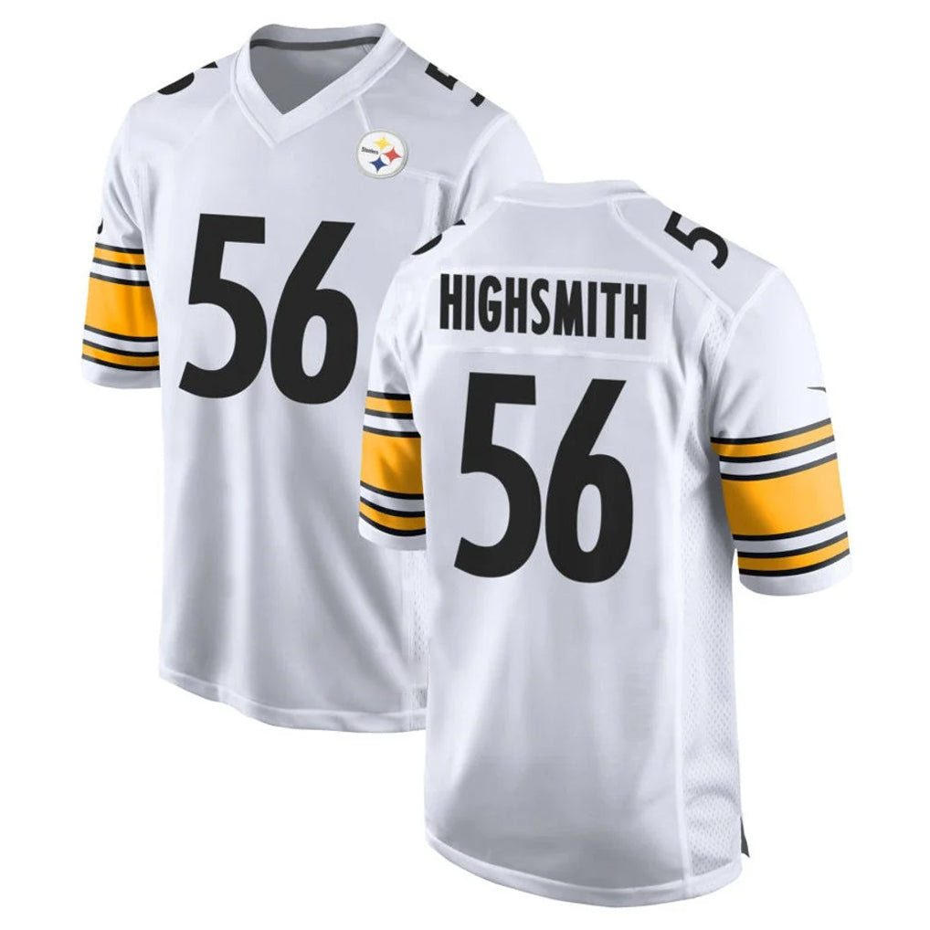 Seanshop P.Steelers #56 Alex Highsmith Player White Home Game Stitched Jerseys