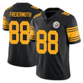 Seanshop P.Steelers #88 Pat Freiermuth Player Black Limited Color Rush Home Game Stitched Jerseys