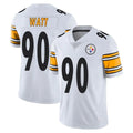 Seanshop P.Steelers #90 T.J. Watt Player White Limited Vapor Untouchable Home Game Stitched Jerseys