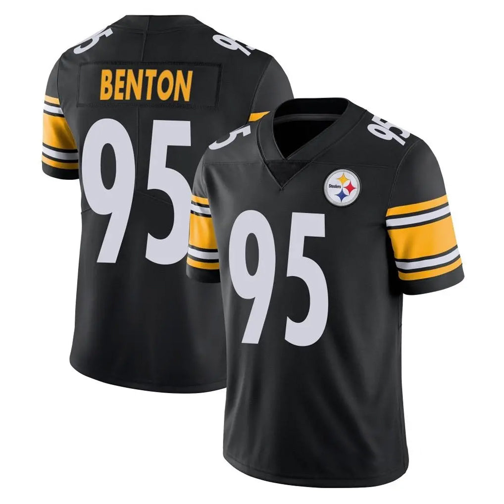 Seanshop P.Steelers #95 Keeanu Benton Player Black Limited Vapor Untouchable Home Game Stitched Jerseys