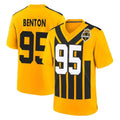 Seanshop P.Steelers #95 Keeanu Benton Player Gold Limited 1933 Throwback Home Game Stitched Jerseys