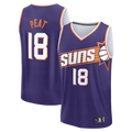 Leonaf P.Suns #18 Koa Peat Fanatics Purple Fast Break Jerseys - Icon Edition