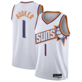 Leonaf P.Suns #1 Devin Booker White Swingman Jerseys - Association Edition