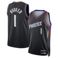 Seanshop P.Sunss #1 Devin Booker Black Swingman Jerseys - Statement Edition