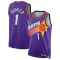 Seanshop P.Sunss #1 Devin Booker Purple Swingman Jerseys - Classic Edition