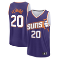 Seanshop P.Sunss #20 Rasheer Fleming Fanatics Purple Fast Break Replica Jerseys - Icon Edition