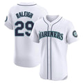 Seanshop  S.Mariners #29 Cal Raleigh Player White Home Limited Elite Stitched Jerseys