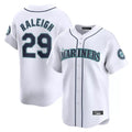 Seanshop  S.Mariners #29 Cal Raleigh Player White Home Limited Stitched Jerseys