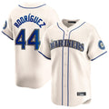 Seanshop  S.Mariners #44 Julio Rodriguez Player Cream Home Limited Stitched Jerseys