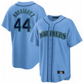 Seanshop  S.Mariners #44 Julio Rodriguez Player Light Blue Home Limited Stitched Jerseys