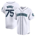 Seanshop  S.Mariners #75 Andres Munoz Player White Home Limited Stitched Jerseys