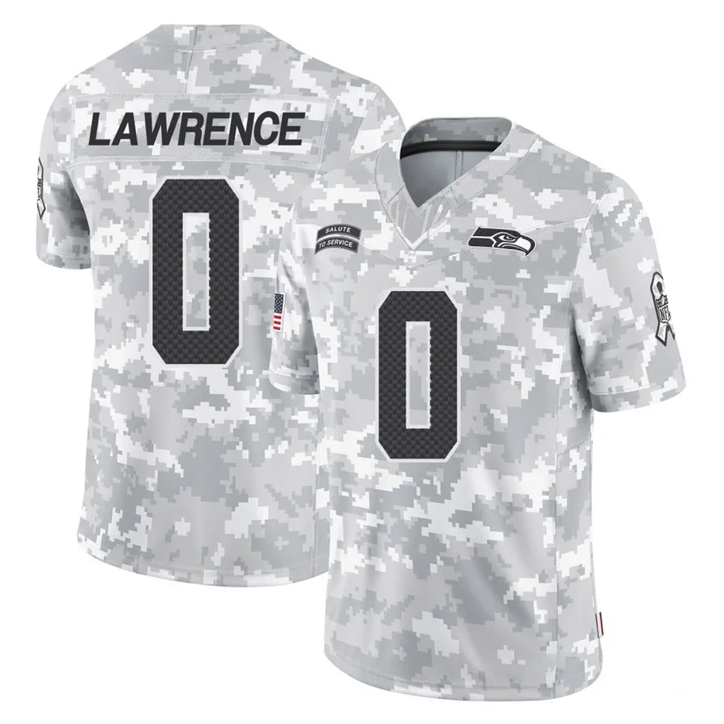 Seanshop  S.Seahawks #0 DeMarcus Lawrence Player Arctic Camo Limited Salute To Service Home Game Stitched Jerseys