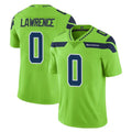 Seanshop S.Seahawks #0 DeMarcus Lawrence Player Green Limited Color Rush Home Game Stitched Jerseys