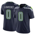Seanshop S.Seahawks #0 DeMarcus Lawrence Player Navy Limited Vapor F.U.S.E. Home Game Stitched Jerseys