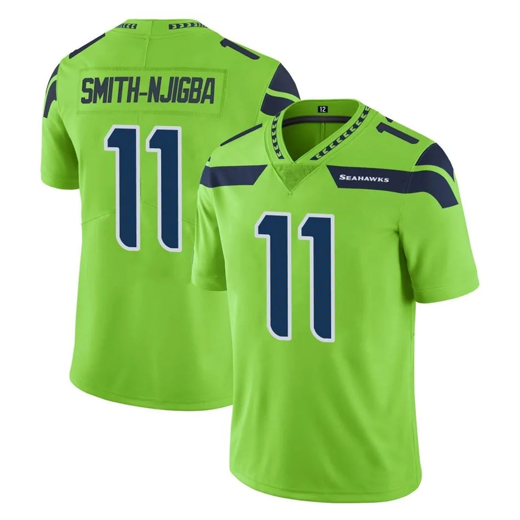 Seanshop S.Seahawks #11 Jaxon Smith-Njigba Player Green Limited Color Rush Home Game Stitched Jerseys