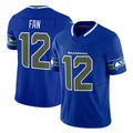 Seanshop S.Seahawks #12 12th Fan Player Royal Rivalries Vapor Limited Home Game Stitched Jerseys
