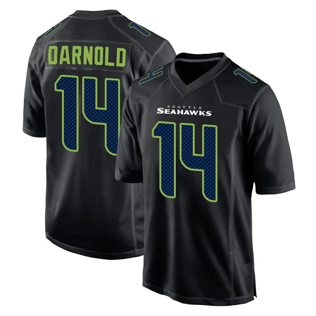 Seanshop S.Seahawks #14 Sam Darnold Player Black Limited Fashion Home Game Stitched Jerseys